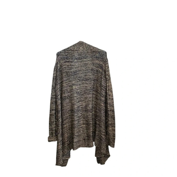Vintage jaclyn smith plus size black Gold Sequin cardigan Fall Holiday Christmas - Picture 3 of 7